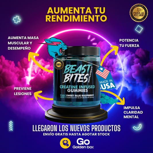 Gomitas de Creatina - Beast bites ⚡️